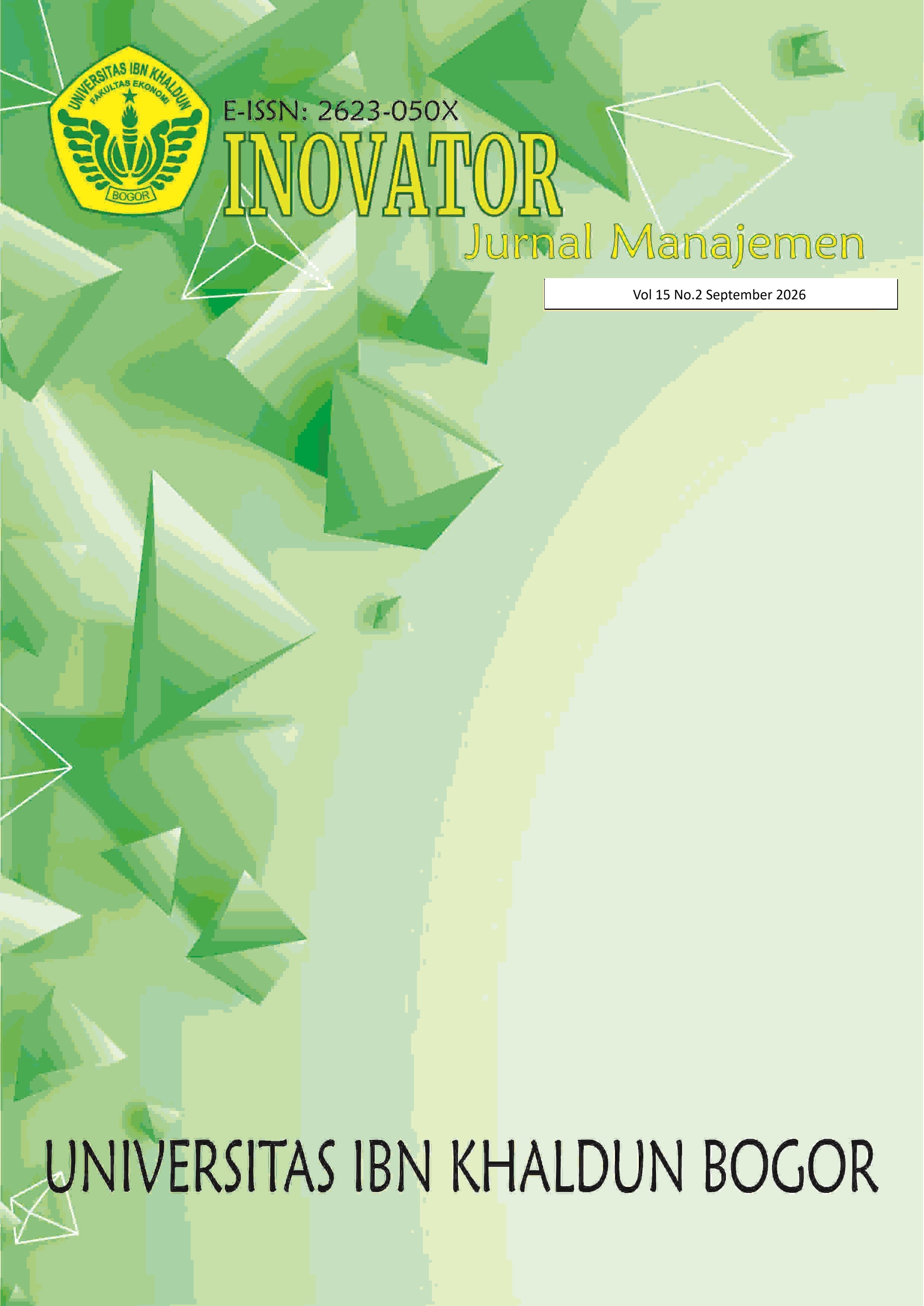 					View Vol. 15 No. 2 (2026): SEPTEMBER
				
