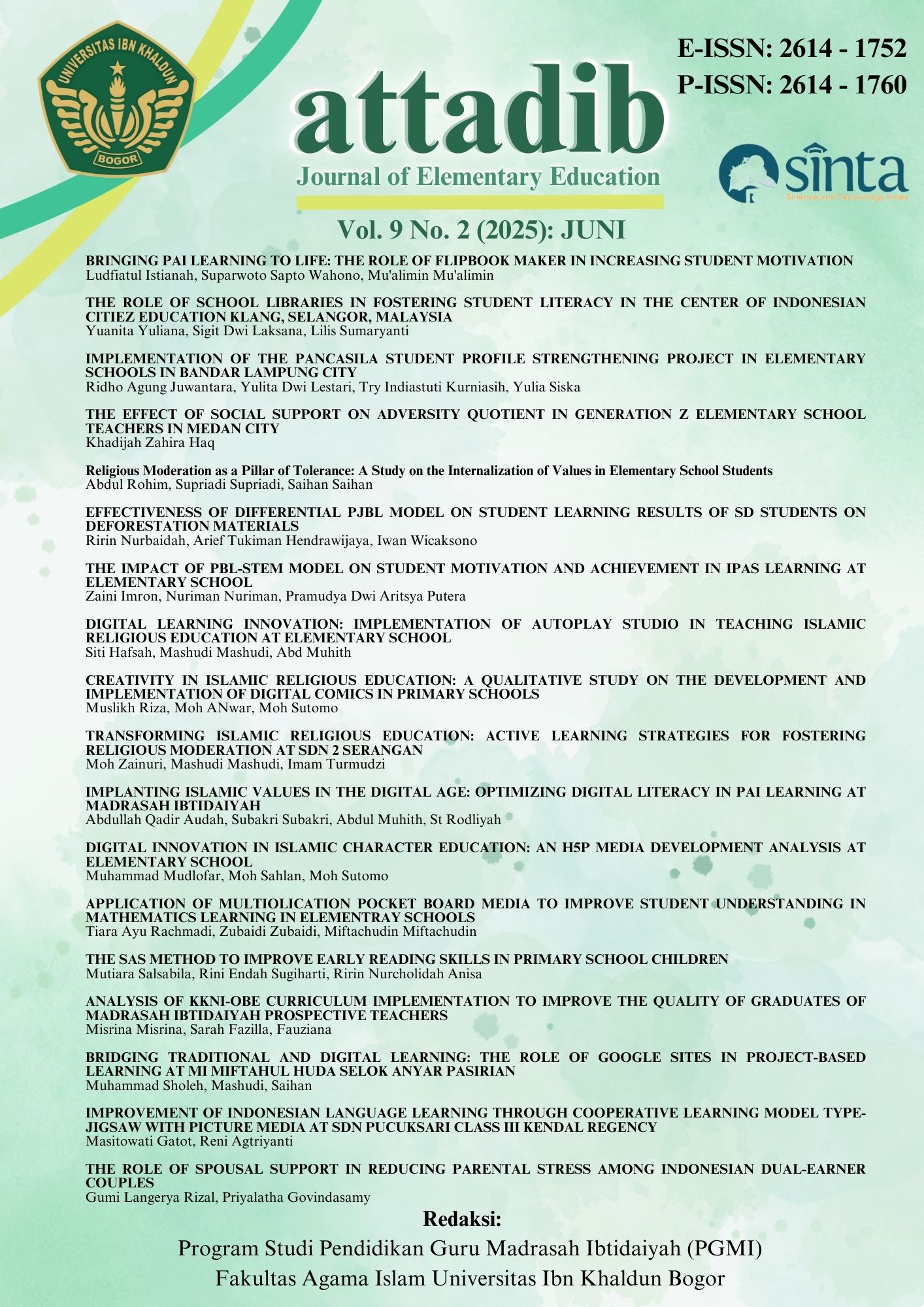 					View Vol. 9 No. 2 (2025): JUNI
				